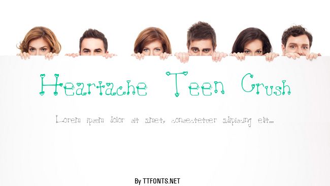 Heartache Teen Crush example